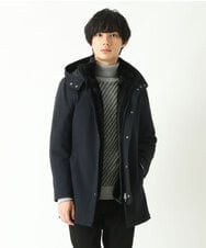 MKUAU11270 MK MICHEL KLEIN HOMME(MKミッシェルクランオム) 2WAY TEC ライナー付きコート ネイビー(57)