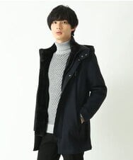 MKUAU11270 MK MICHEL KLEIN HOMME(MKミッシェルクランオム) 2WAY TEC ライナー付きコート ネイビー(57)