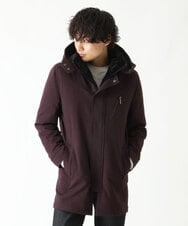 MKUAU11270 MK MICHEL KLEIN HOMME(MKミッシェルクランオム) 2WAY TEC ライナー付きコート パープル(77)