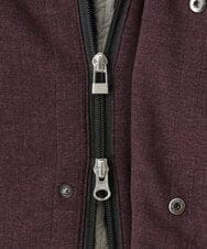 MKUAU11270 MK MICHEL KLEIN HOMME(MKミッシェルクランオム) 2WAY TEC ライナー付きコート パープル(77)