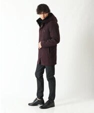 MKUAU11270 MK MICHEL KLEIN HOMME(MKミッシェルクランオム) 2WAY TEC ライナー付きコート パープル(77)
