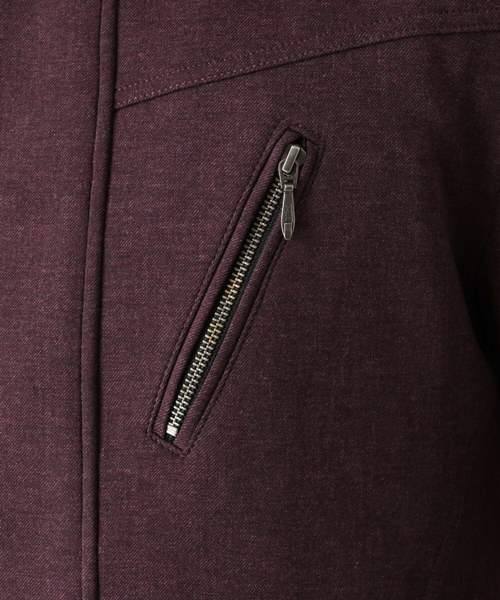 MKUAU11270 MK MICHEL KLEIN HOMME(MKミッシェルクランオム) 2WAY TEC ライナー付きコート パープル(77)