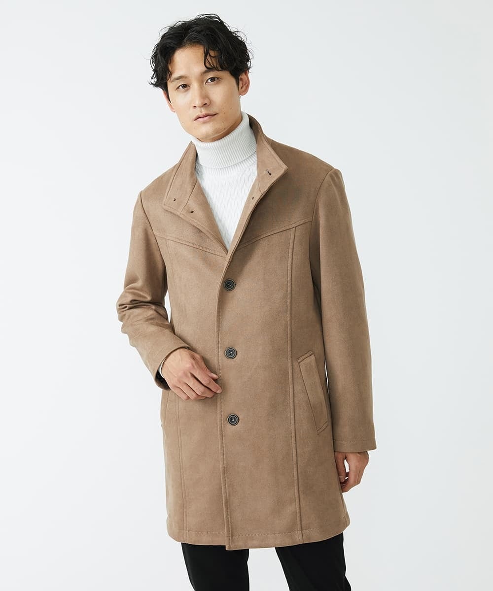 【美品】H&M ロングスエードコート