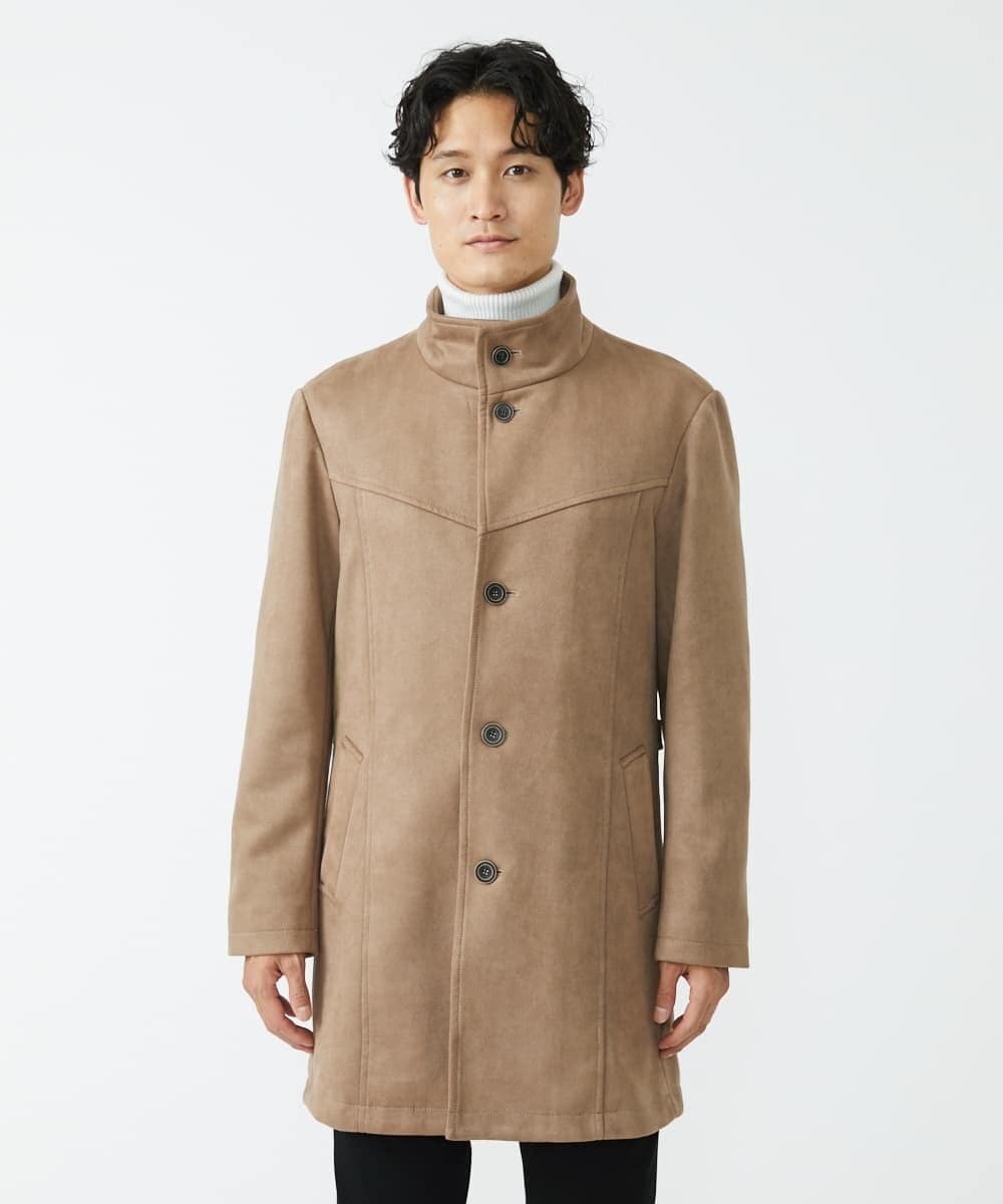 【美品】H&M ロングスエードコート