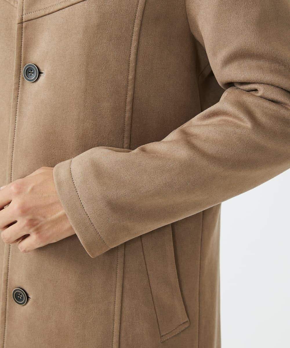 MKUAV52230 MK MICHEL KLEIN HOMME(MKミッシェルクランオム) ポンチスエードコート ベージュ(84)