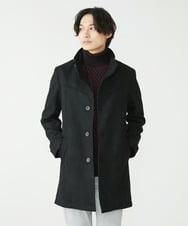 MKUAV52230 MK MICHEL KLEIN HOMME(MKミッシェルクランオム) ポンチスエードコート ブラック(94)