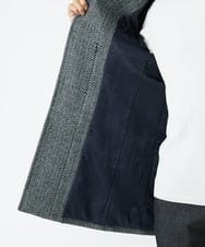 MKUAV70420 MK MICHEL KLEIN HOMME(MKミッシェルクランオム) 尾州ツイード / ロングコート グレー(92)