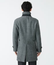 MKUAV70420 MK MICHEL KLEIN HOMME(MKミッシェルクランオム) 尾州ツイード / ロングコート グレー(92)