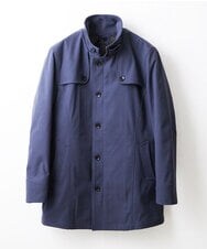 MKUAV71420 MK MICHEL KLEIN HOMME(MKミッシェルクランオム) ライナー付き / ウールタッチボンディングコート ブルー(55)