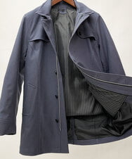 MKUAV71420 MK MICHEL KLEIN HOMME(MKミッシェルクランオム) ライナー付き / ウールタッチボンディングコート ブルー(55)