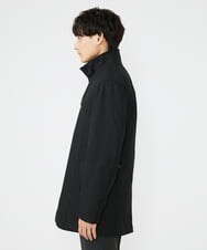 MKUAV71420 MK MICHEL KLEIN HOMME(MKミッシェルクランオム) ライナー付き / ウールタッチボンディングコート ブラック(94)