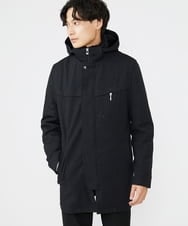 MKUAX11272 MK MICHEL KLEIN HOMME(MKミッシェルクランオム) 2WAYスタンドコート / TEC EASY JERSY ブラック(94)