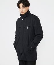 MKUAX11272 MK MICHEL KLEIN HOMME(MKミッシェルクランオム) 2WAYスタンドコート / TEC EASY JERSY ブラック(94)