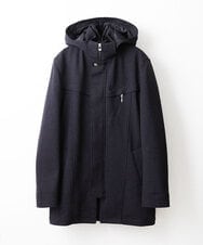 MKUAX11272 MK MICHEL KLEIN HOMME(MKミッシェルクランオム) 2WAYスタンドコート / TEC EASY JERSY ブラック(94)