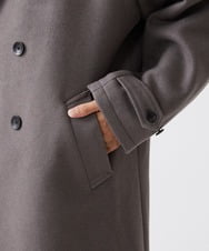 MKUAX33220 MK MICHEL KLEIN HOMME(MKミッシェルクランオム) BIGシルエットダブルコート  ブラウン(86)