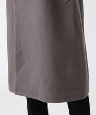 MKUAX33220 MK MICHEL KLEIN HOMME(MKミッシェルクランオム) BIGシルエットダブルコート  ブラウン(86)