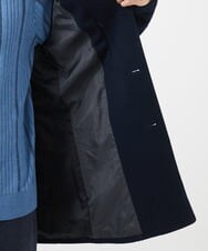MKUCA50272 MK MICHEL KLEIN HOMME(MKミッシェルクランオム) ベーシックコート / TEC SILKY MELTON ネイビー