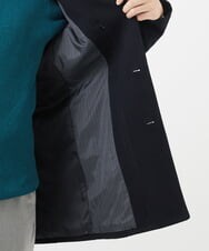 MKUCA50272 MK MICHEL KLEIN HOMME(MKミッシェルクランオム) ベーシックコート / TEC SILKY MELTON ブラック