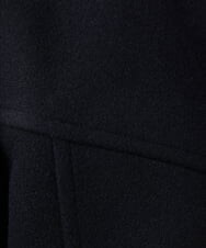 MKUCA50272 MK MICHEL KLEIN HOMME(MKミッシェルクランオム) ベーシックコート / TEC SILKY MELTON ブラック