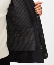 MKUCA71500 MK MICHEL KLEIN HOMME(MKミッシェルクランオム) 【ダウン混ライナー付き】3WAYフードコート / ラナテックボンディングカルゼ ネイビー