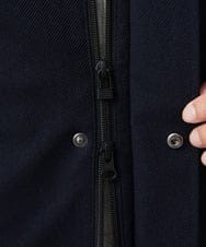 MKUCA71500 MK MICHEL KLEIN HOMME(MKミッシェルクランオム) 【ダウン混ライナー付き】3WAYフードコート / ラナテックボンディングカルゼ ネイビー