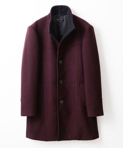 MKUCV50272 MK MICHEL KLEIN HOMME スタンドコート / SILKY TEC MELTON 