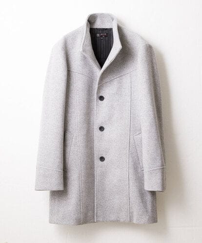 MKUCV50272 MK MICHEL KLEIN HOMME スタンドコート / SILKY TEC MELTON 