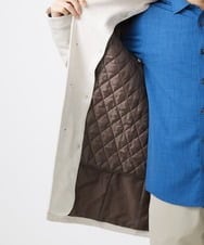 MKUDA61272 MK MICHEL KLEIN HOMME(MKミッシェルクランオム) 【ライナー付き】スプリングコート/ポンチスエード アイボリー