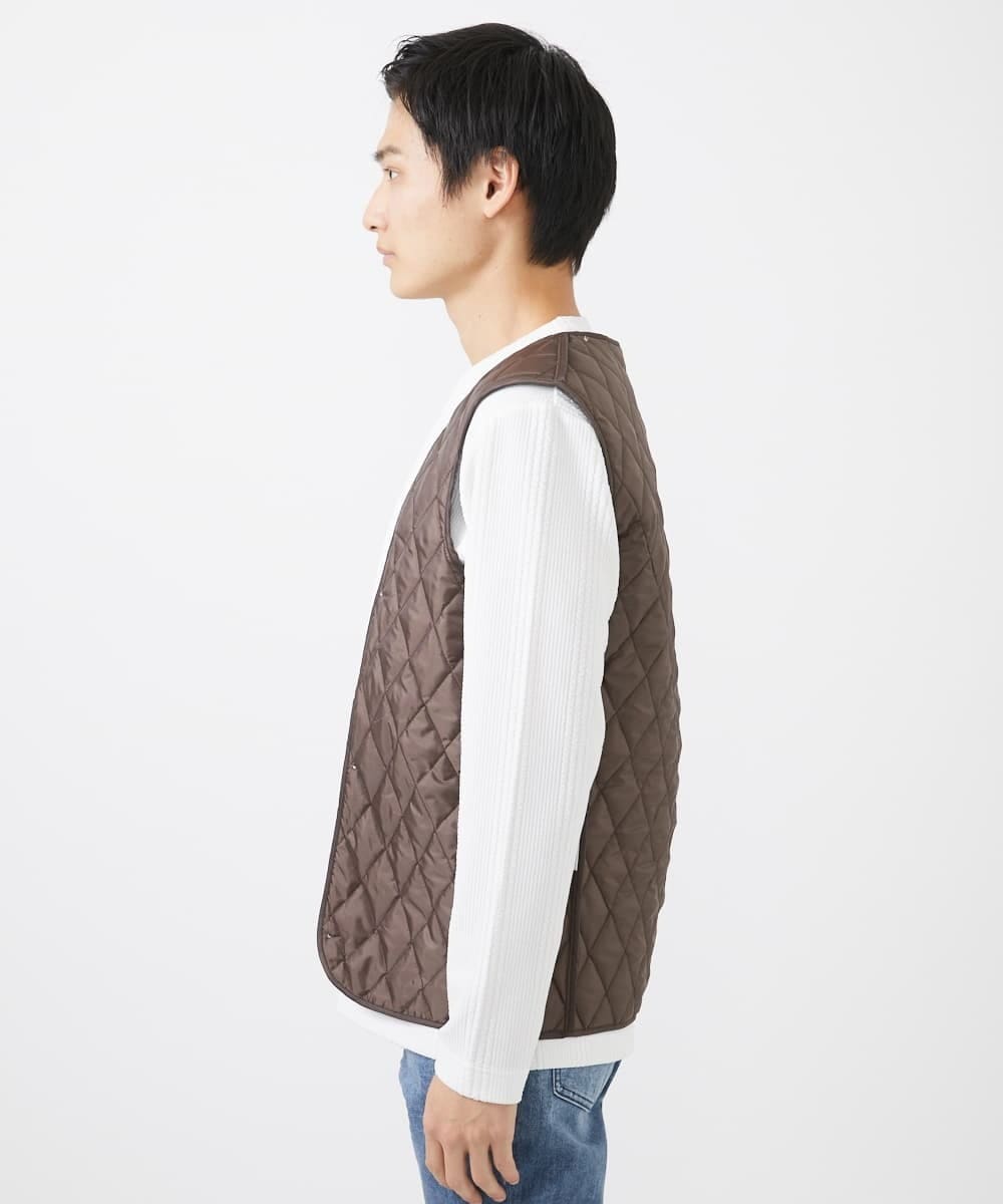 MKUDA61272 MK MICHEL KLEIN HOMME(MKミッシェルクランオム) 【ライナー付き】スプリングコート/ポンチスエード アイボリー