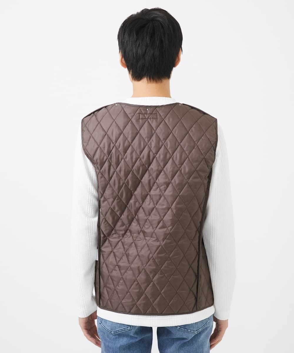MKUDA61272 MK MICHEL KLEIN HOMME(MKミッシェルクランオム) 【ライナー付き】スプリングコート/ポンチスエード アイボリー