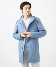 MKUDA61272 MK MICHEL KLEIN HOMME(MKミッシェルクランオム) 【ライナー付き】スプリングコート/ポンチスエード アイボリー