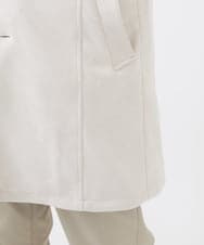 MKUDA61272 MK MICHEL KLEIN HOMME(MKミッシェルクランオム) 【ライナー付き】スプリングコート/ポンチスエード アイボリー