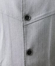 MKUDV51290 MK MICHEL KLEIN HOMME(MKミッシェルクランオム) ストレッチスタンドコート ライトグレー(91)