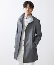 MKUDV51290 MK MICHEL KLEIN HOMME(MKミッシェルクランオム) ストレッチスタンドコート ダークグレー(93)