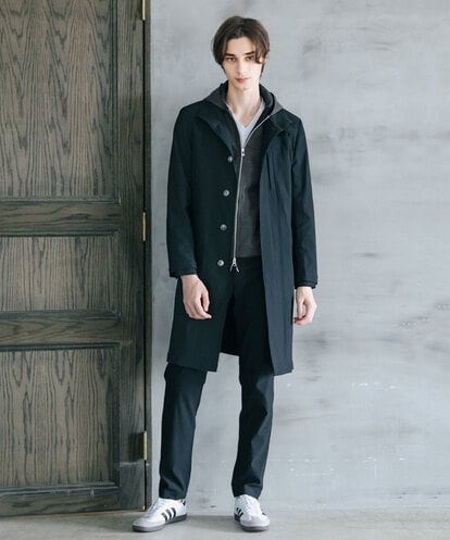MKUJS55190 MK MICHEL KLEIN HOMME ロングスタンドコート / RNドビーストレッチ