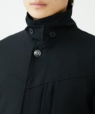 MKUJS55190 MK MICHEL KLEIN HOMME(MKミッシェルクランオム) ロングスタンドコート / RNドビーストレッチ ブラック(94)