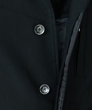 MKUJS55190 MK MICHEL KLEIN HOMME(MKミッシェルクランオム) ロングスタンドコート / RNドビーストレッチ ブラック(94)