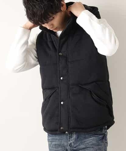 MKVKC31095 MK MICHEL KLEIN HOMME 中綿ベスト／ニットフリース