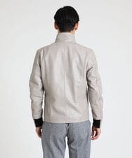 MKWAX01360 MK MICHEL KLEIN HOMME(MKミッシェルクランオム) LEATHER BLOUSON アイボリー(80)