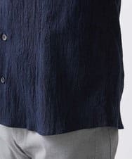 MNBAA26250 MICHEL KLEIN HOMME(ミッシェルクラン オム) チェック柄長袖シャツ ネイビー
