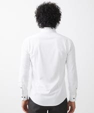 MNBAA54200 MICHEL KLEIN HOMME(ミッシェルクラン オム) 《日本製》イージーケアーボタンダウン長袖シャツ ホワイト