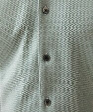 MNBAA57210 MICHEL KLEIN HOMME(ミッシェルクラン オム) 《日本製》ラッセルジャージ長袖シャツ グリーン