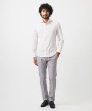 MNBAC52210 MICHEL KLEIN HOMME(ミッシェルクラン オム) 《日本製》ジャージ長袖シャツ ピンク