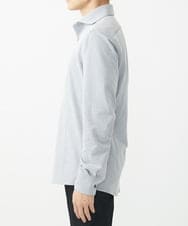 MNBAC52210 MICHEL KLEIN HOMME(ミッシェルクラン オム) 《日本製》ジャージ長袖シャツ ブルー