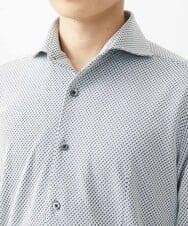 MNBAC52210 MICHEL KLEIN HOMME(ミッシェルクラン オム) 《日本製》ジャージ長袖シャツ ブルー