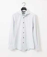 MNBAC52210 MICHEL KLEIN HOMME(ミッシェルクラン オム) 《日本製》ジャージ長袖シャツ ライトグレー
