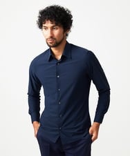 MNBAD02230 MICHEL KLEIN HOMME(ミッシェルクラン オム) 長袖シャツ ネイビー