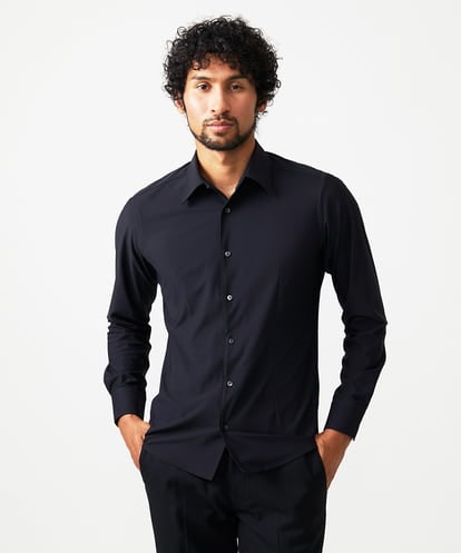 MNBAD02230 MICHEL KLEIN HOMME トリコット長袖シャツ