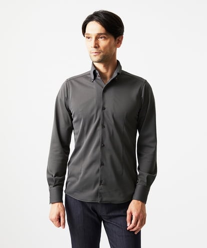 MNBAD54200 MICHEL KLEIN HOMME 《日本製》ボタンダウン長袖シャツ