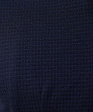 MNBAF01230 MICHEL KLEIN HOMME(ミッシェルクラン オム) シアサッカー長袖シャツ ネイビー